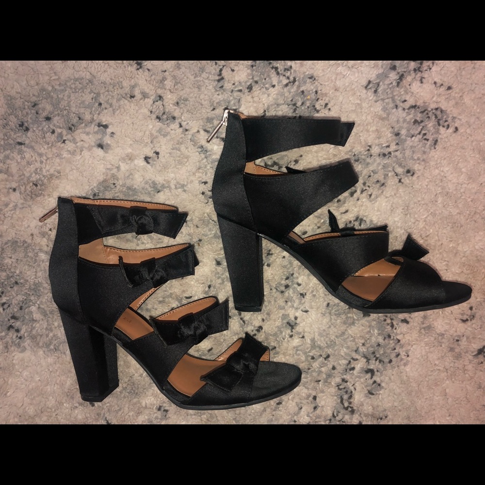 Black heels